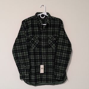 Ralph Lauren Double RL Dark Green Checkered Shirt